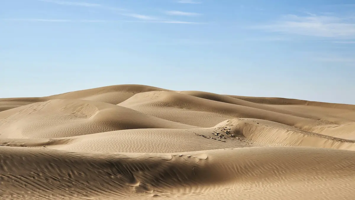 The vast deserts of Iran