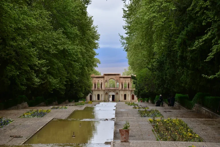 A lush Persian garden