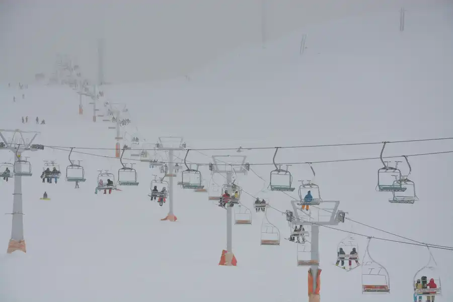 Skiers & Winter Fans